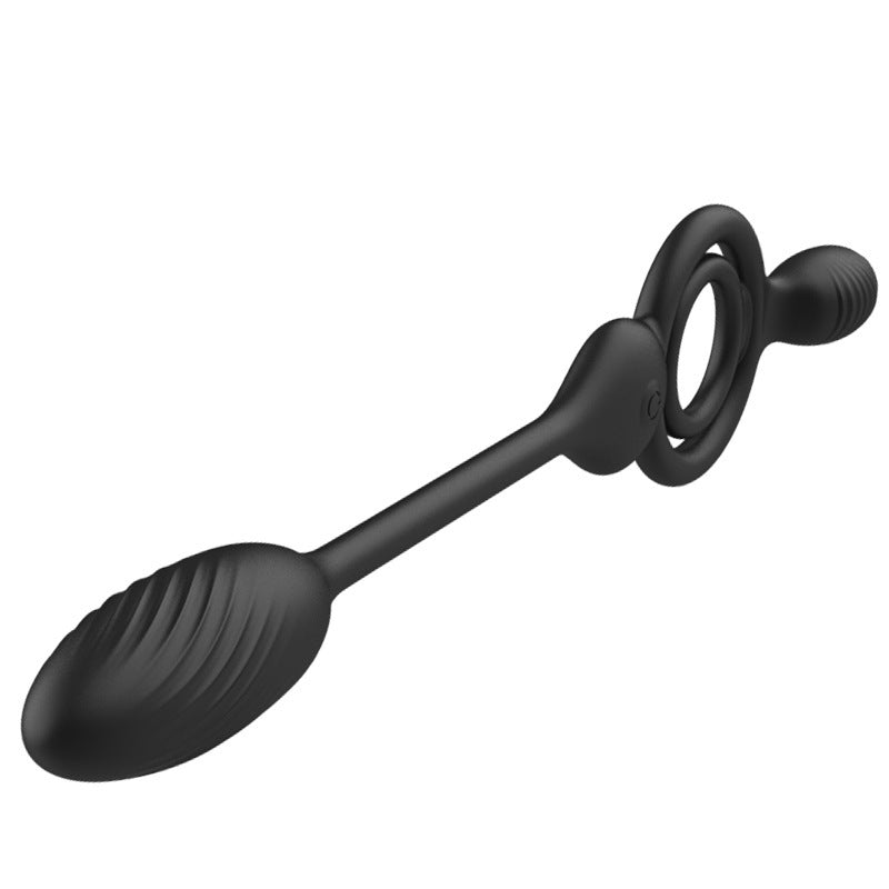 Husband And Wife Shared Double Shock Men's Butt Plug Stick Massager